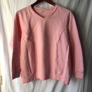 JMS light pink sweatshirt sz 18W/20W